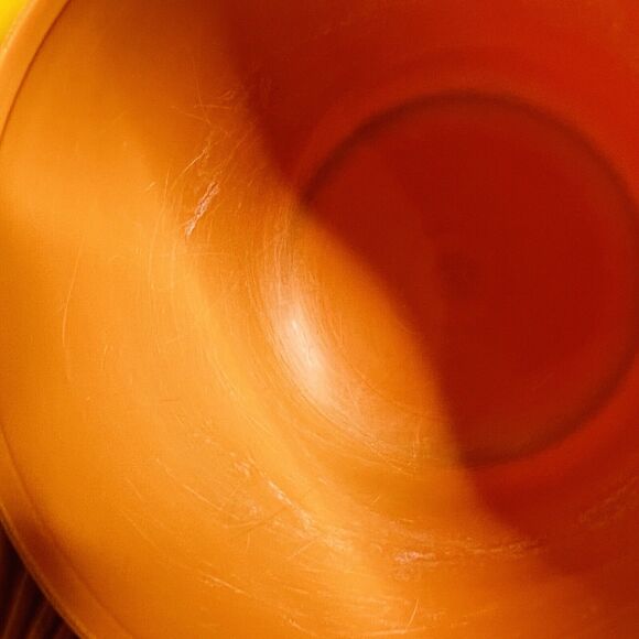 Vintage Tupperware Bowl Lot, Orange, Yellow, Brown, Clear - Picture 11 of 16